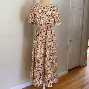 midi dress, size medium, with the tags on
